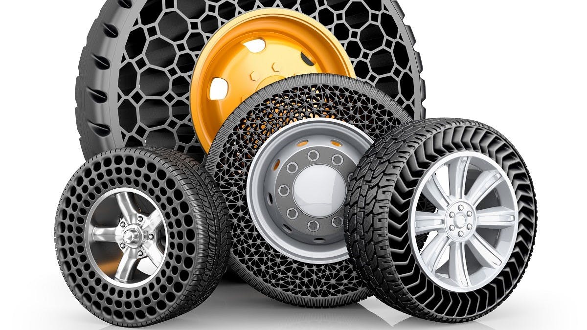 Concepts de pneus sans air