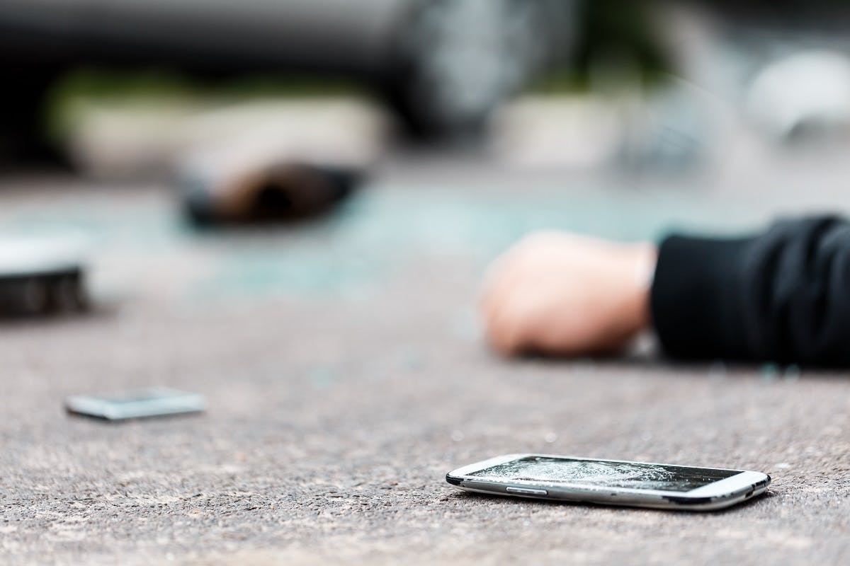 Pietons blesses dans une collision avec une voiture