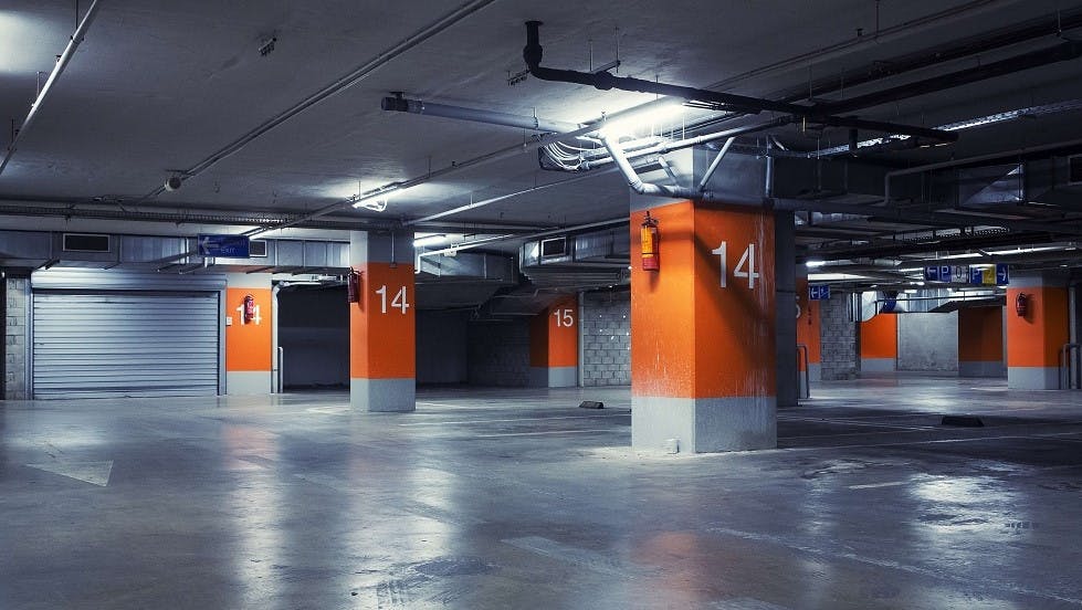 Populer Panneau Parking Souterrain, Plafon Gypsum