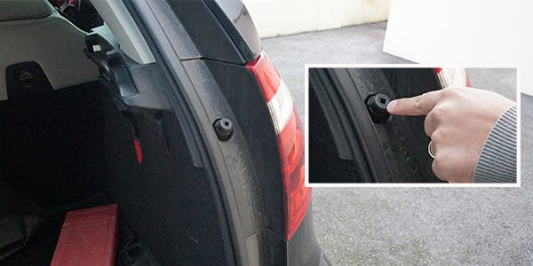 Changement d'ampoule arrière