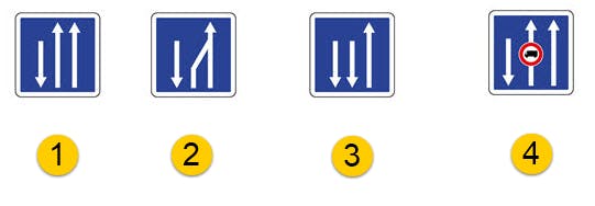 Rétrécissement de voies