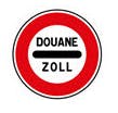 Panneau douane multilingue 