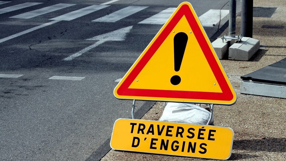 Les Panneaux De Danger Temporaire Ornikar