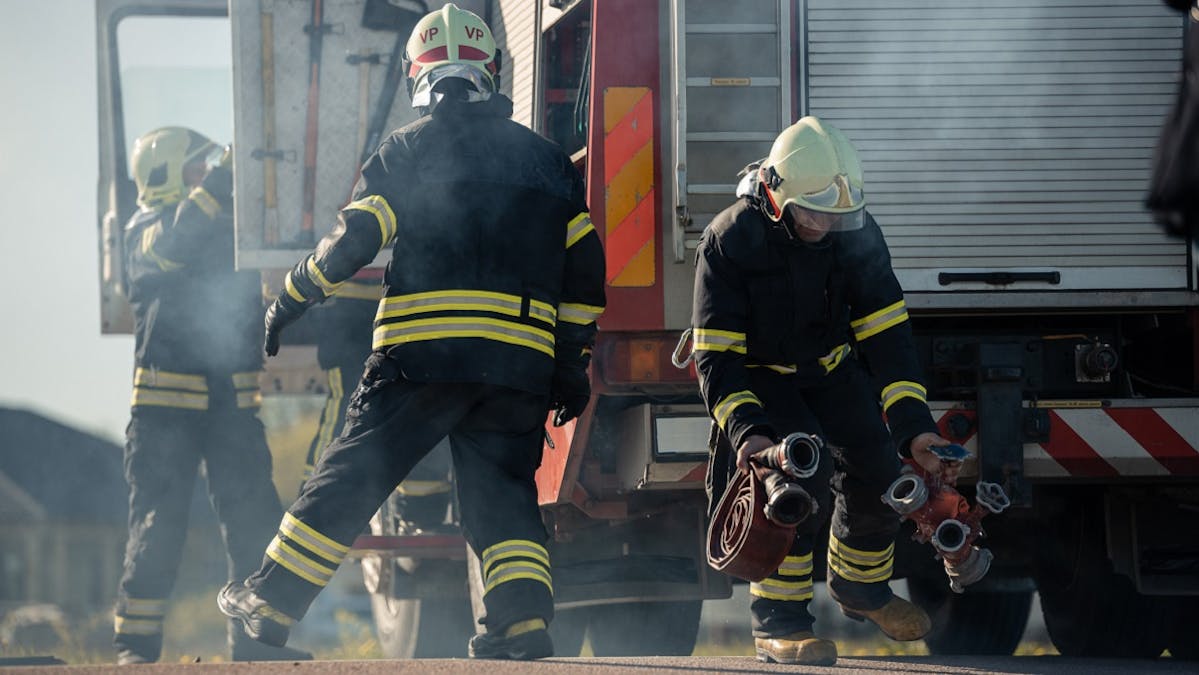 Pompiers intervention accident