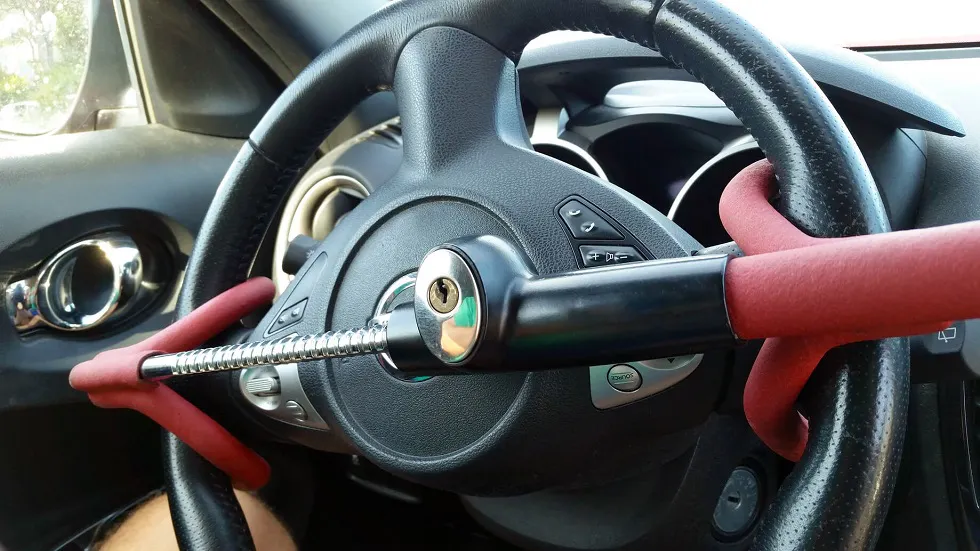 Calima Canne antivol pour volant utilisable de manière mobile A574823