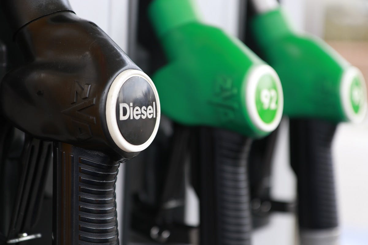 Pistolet de carburant pour le diesel