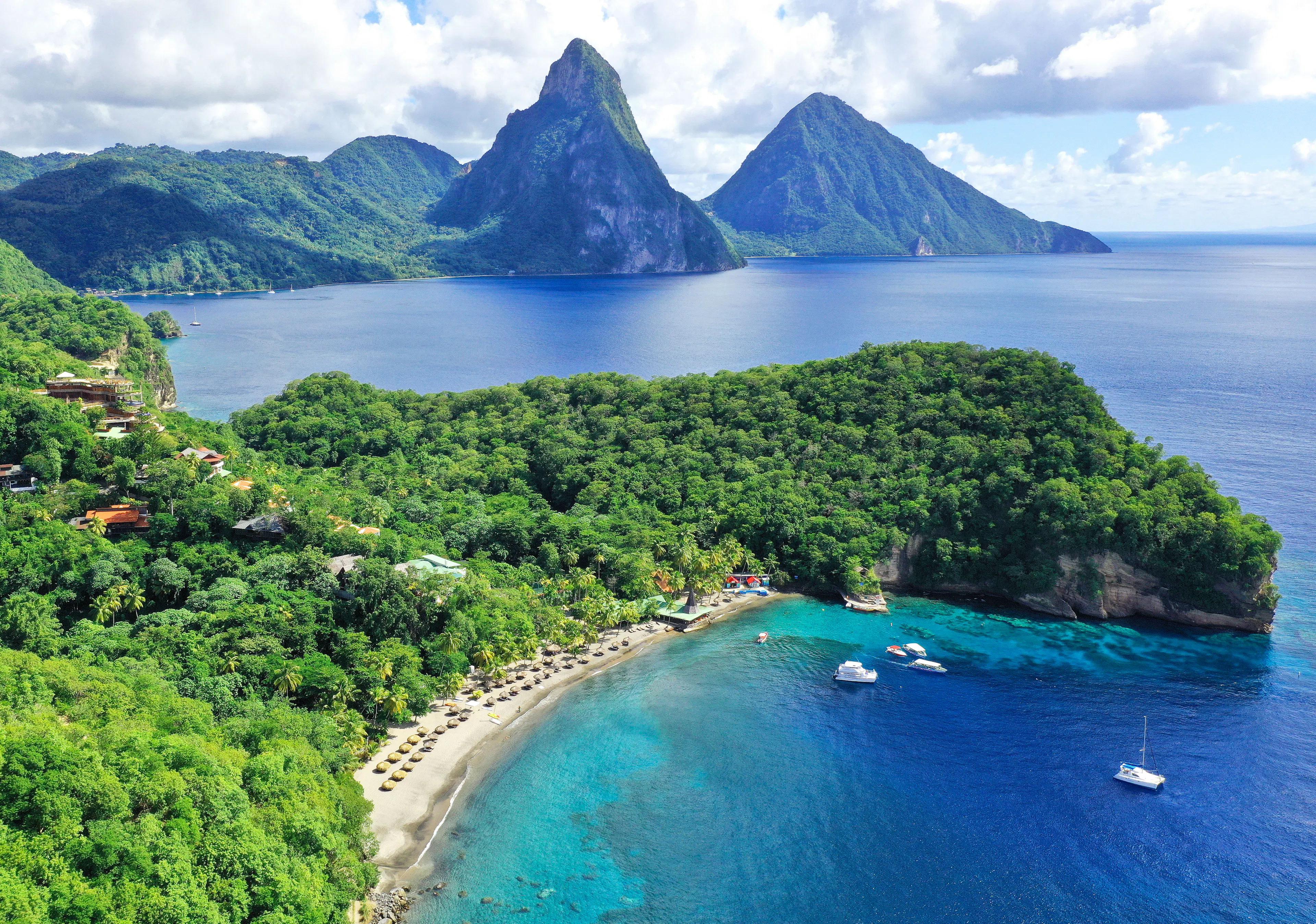 Anse Chastanet Aerial