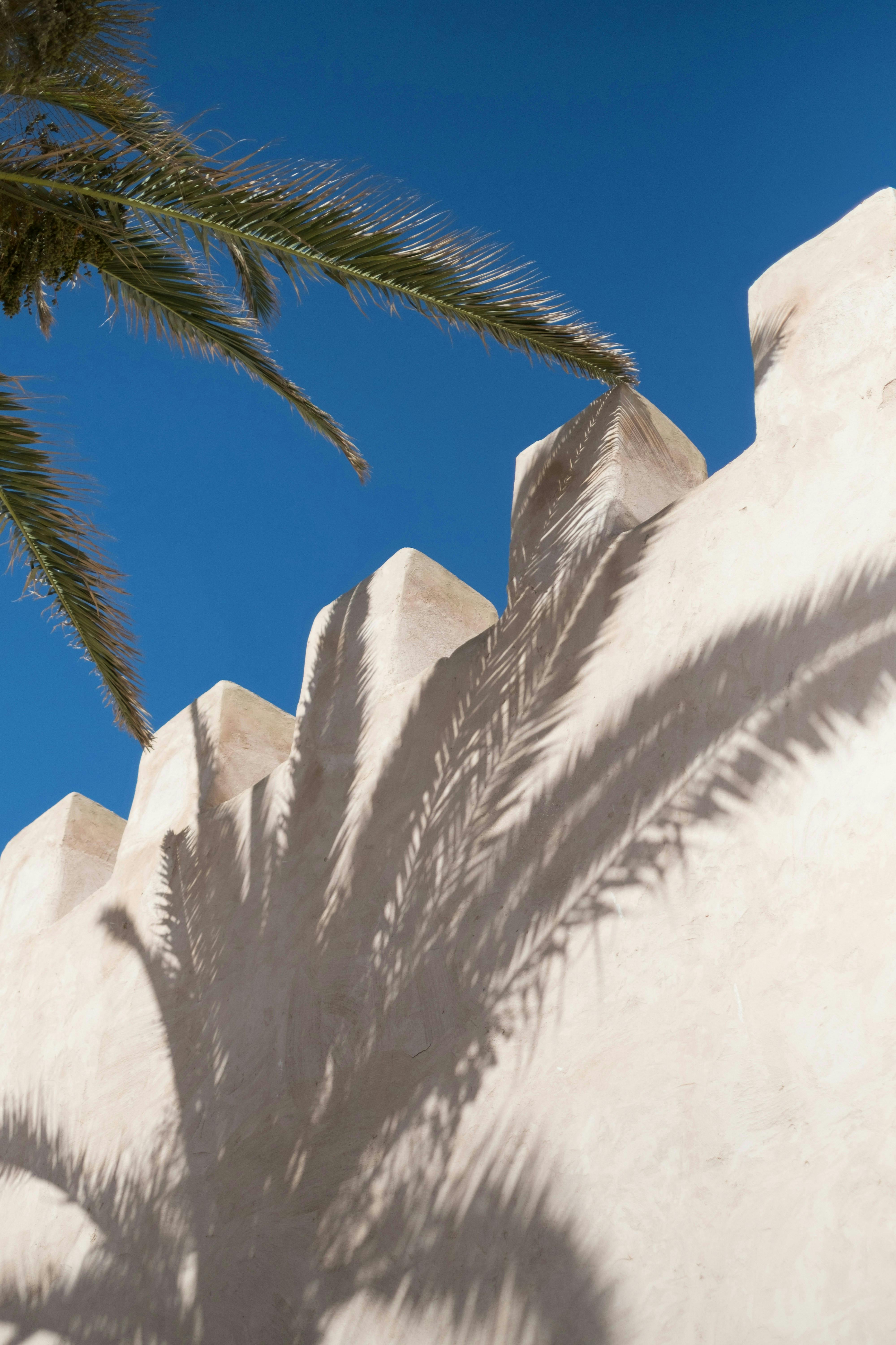 Coastal Town Morocco Whitewashed Walls