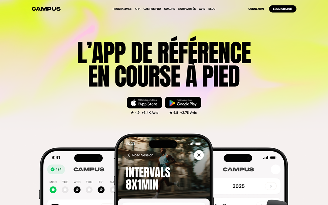 Galerie projet Campus Coach