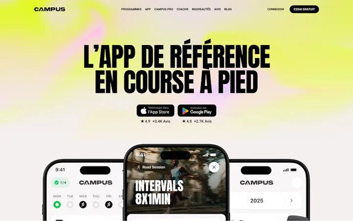 Galerie projet Campus Coach