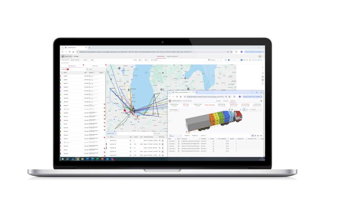ORTEC Food and Beverage Distribution leverages advanced algorithms to optimize delivery routes