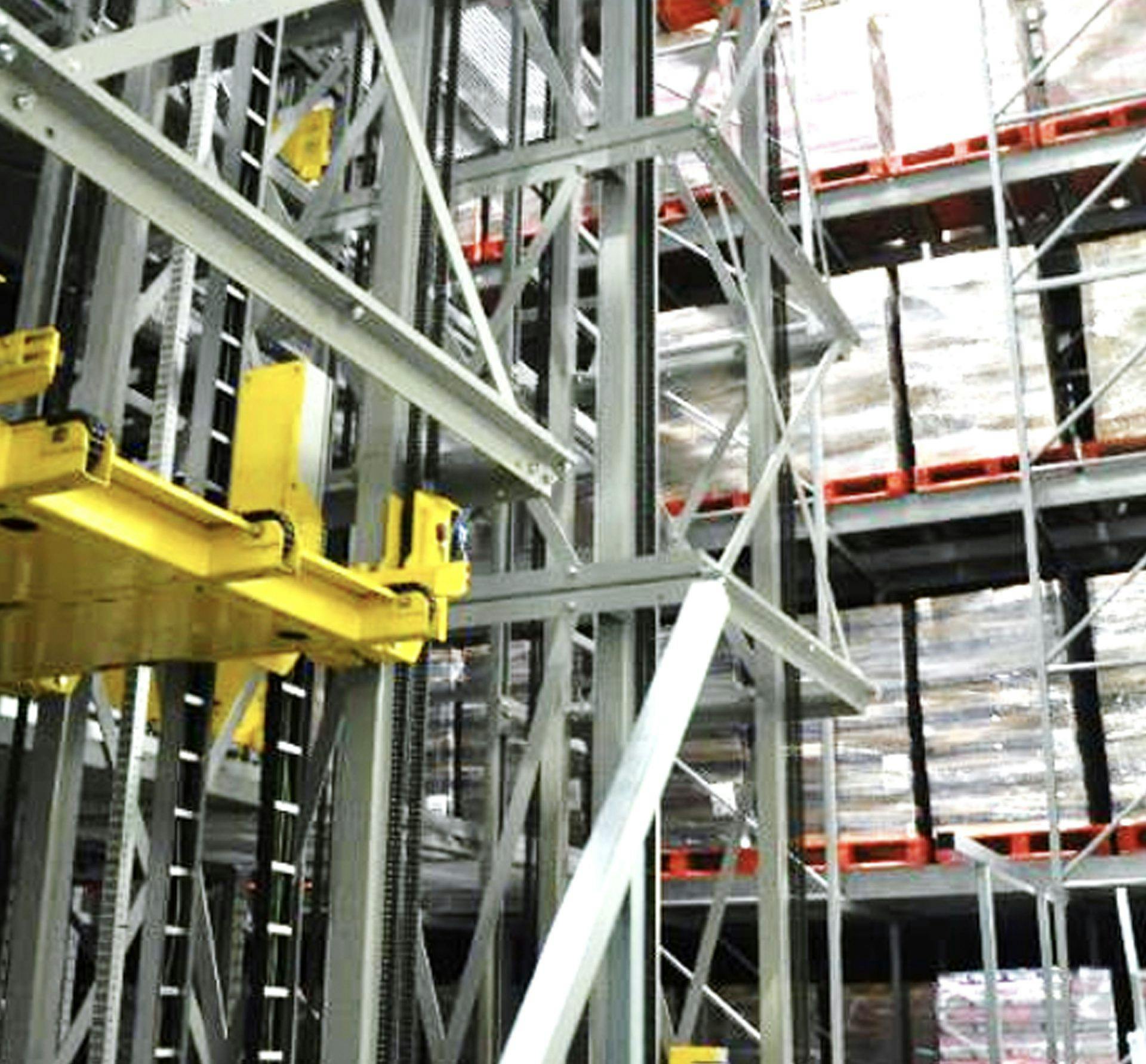 ORTEC - Automated Pallet storage ASRS shuttle warehouse