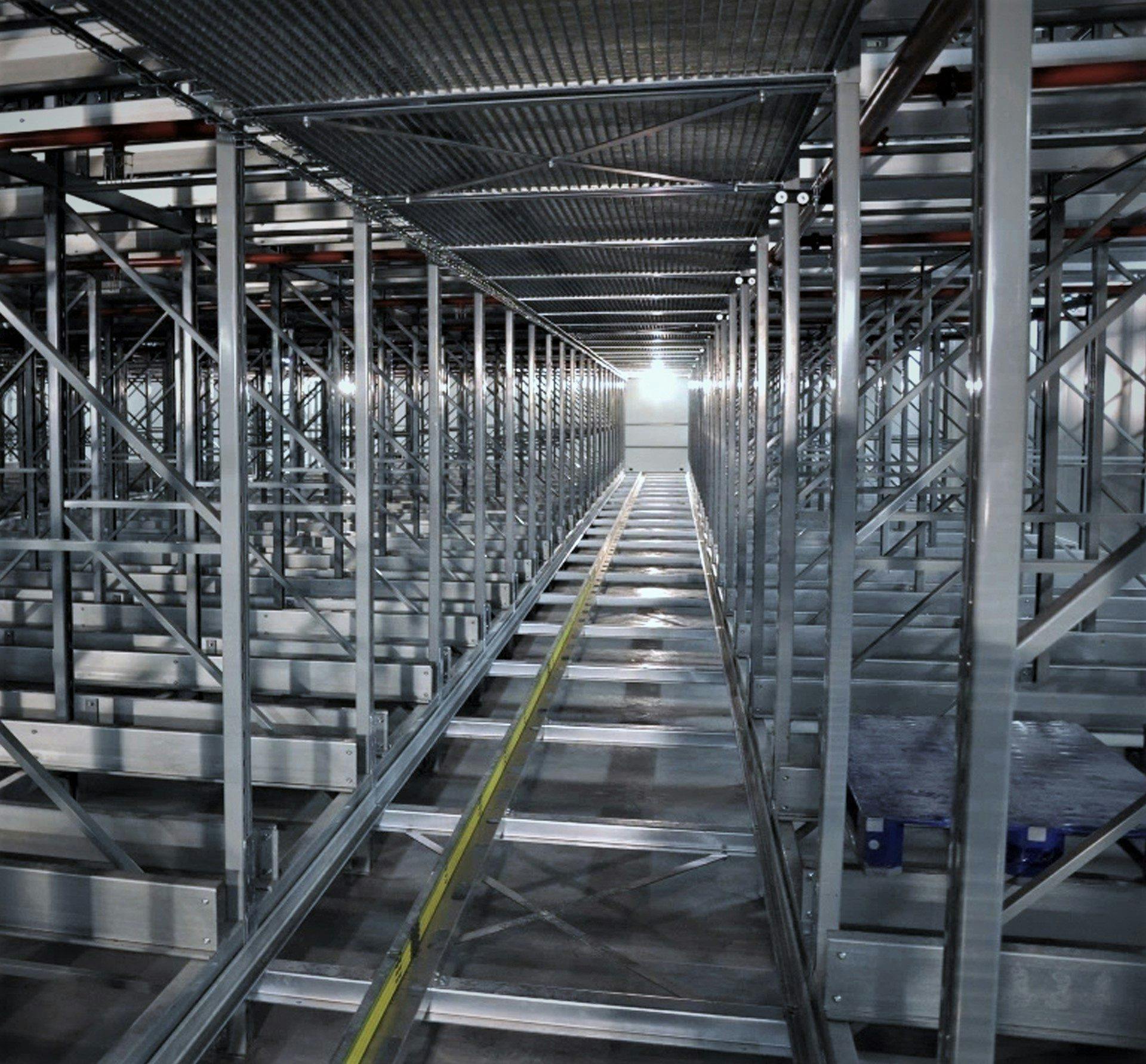 ORTEC - Automated pallet storage warehouse 