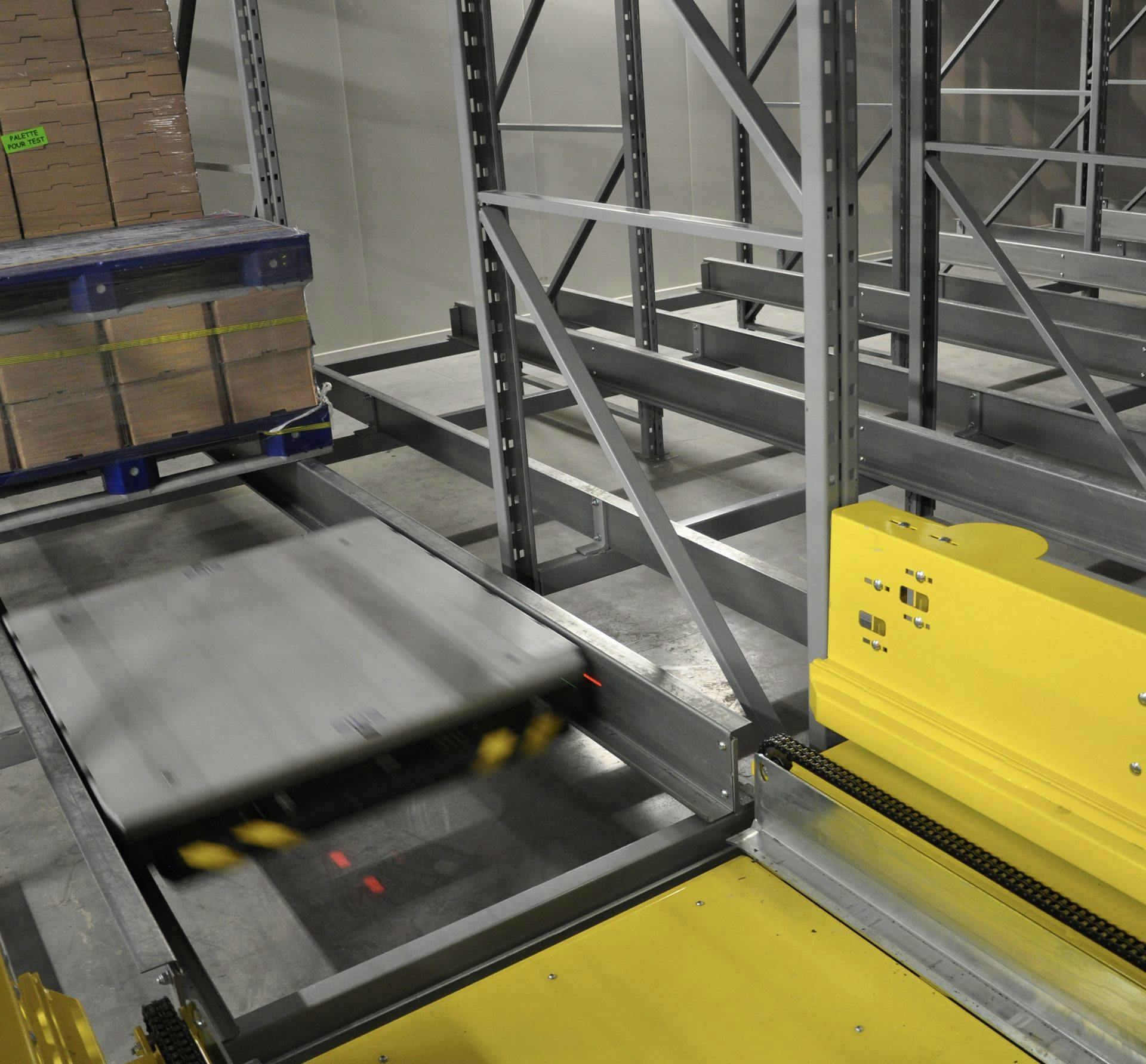 ORTEC - Cold store warehouse automation - Automated Shuttle Warehouse