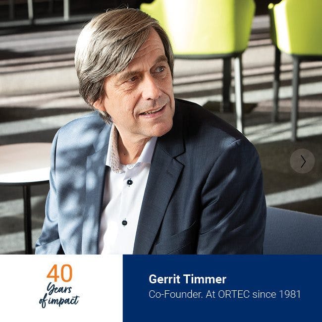 40 years of impact with ORTEC founder Gerrit Timmer