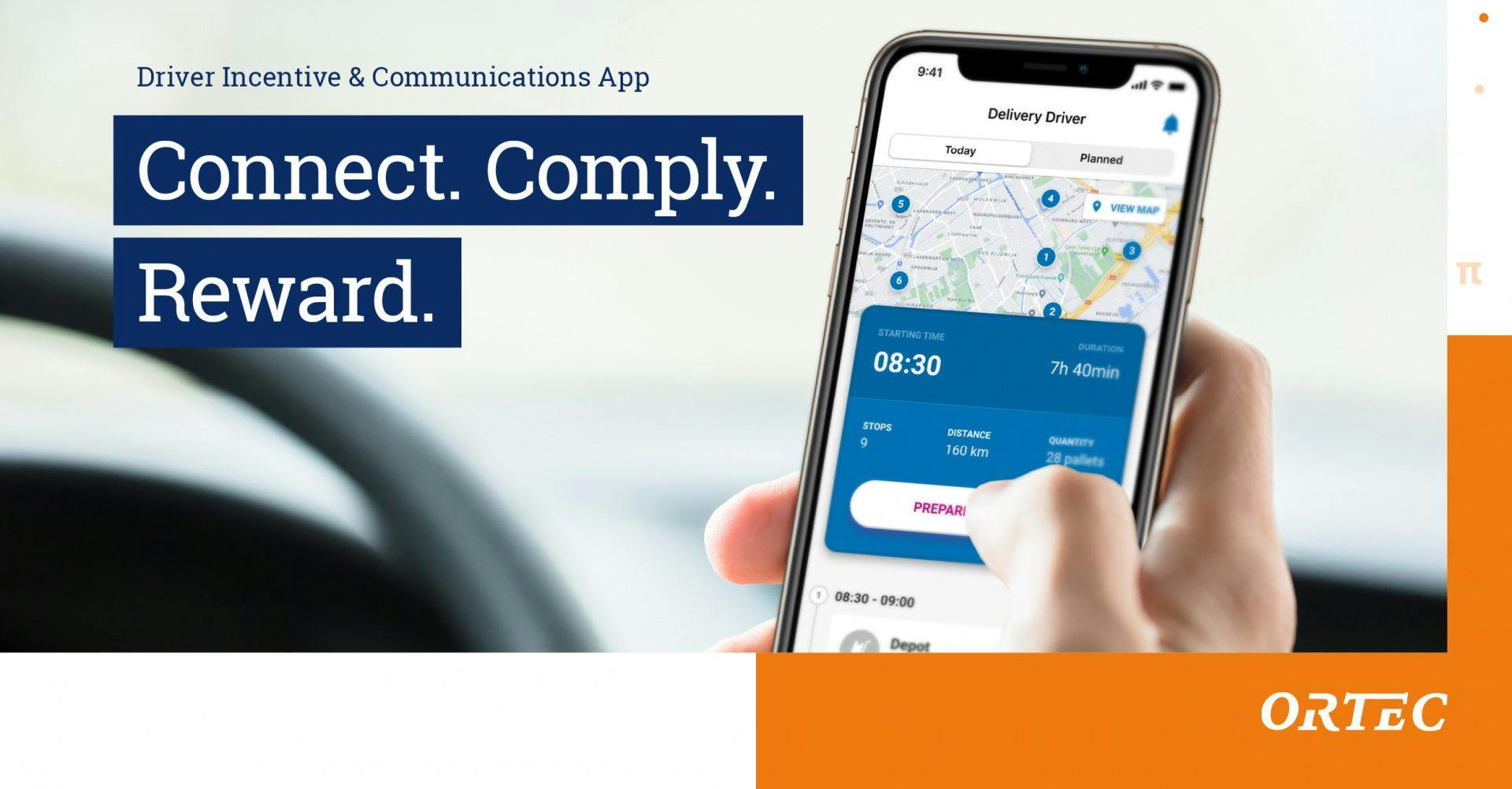 driver incentive app ortec