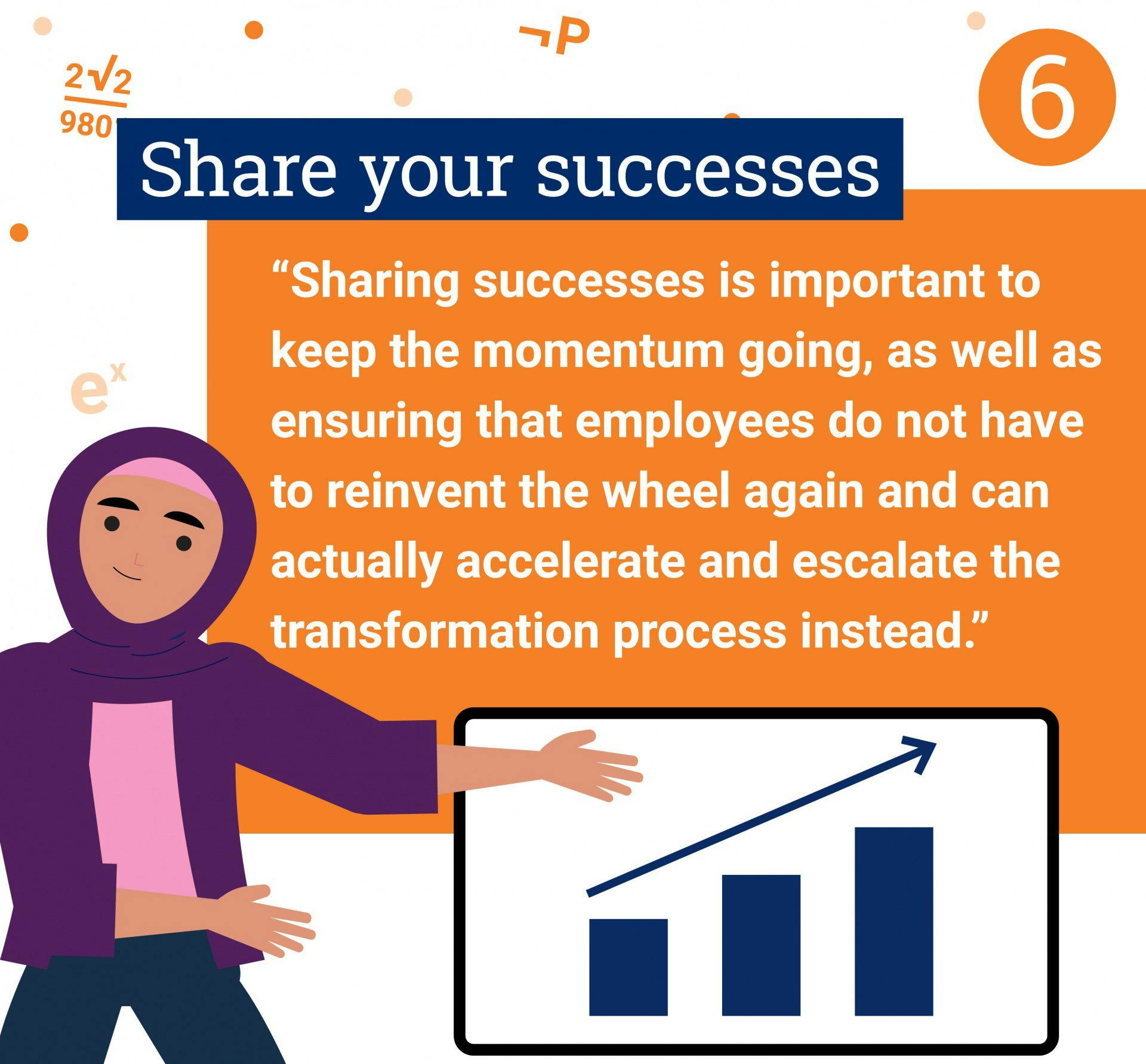 Share successes