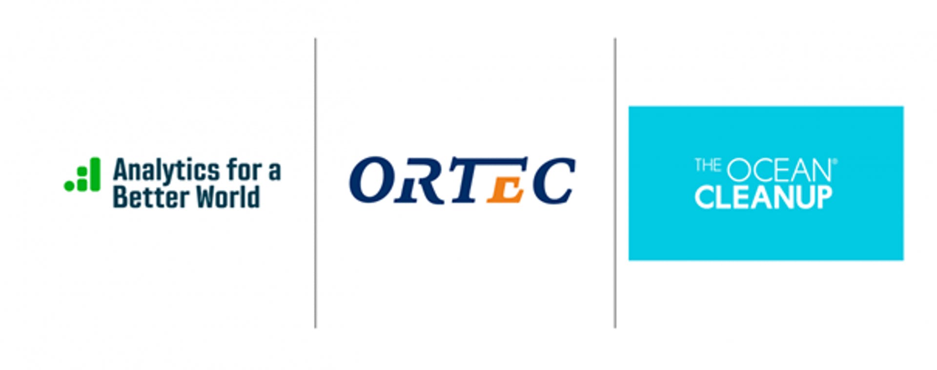 Collaboration ORTEC The Ocean Cleanup Analytics for a Better World