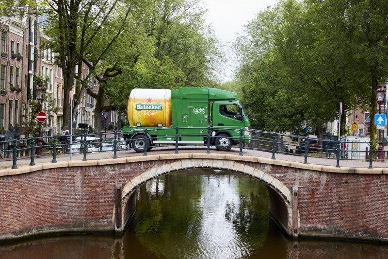 Heineken electric vehicle 