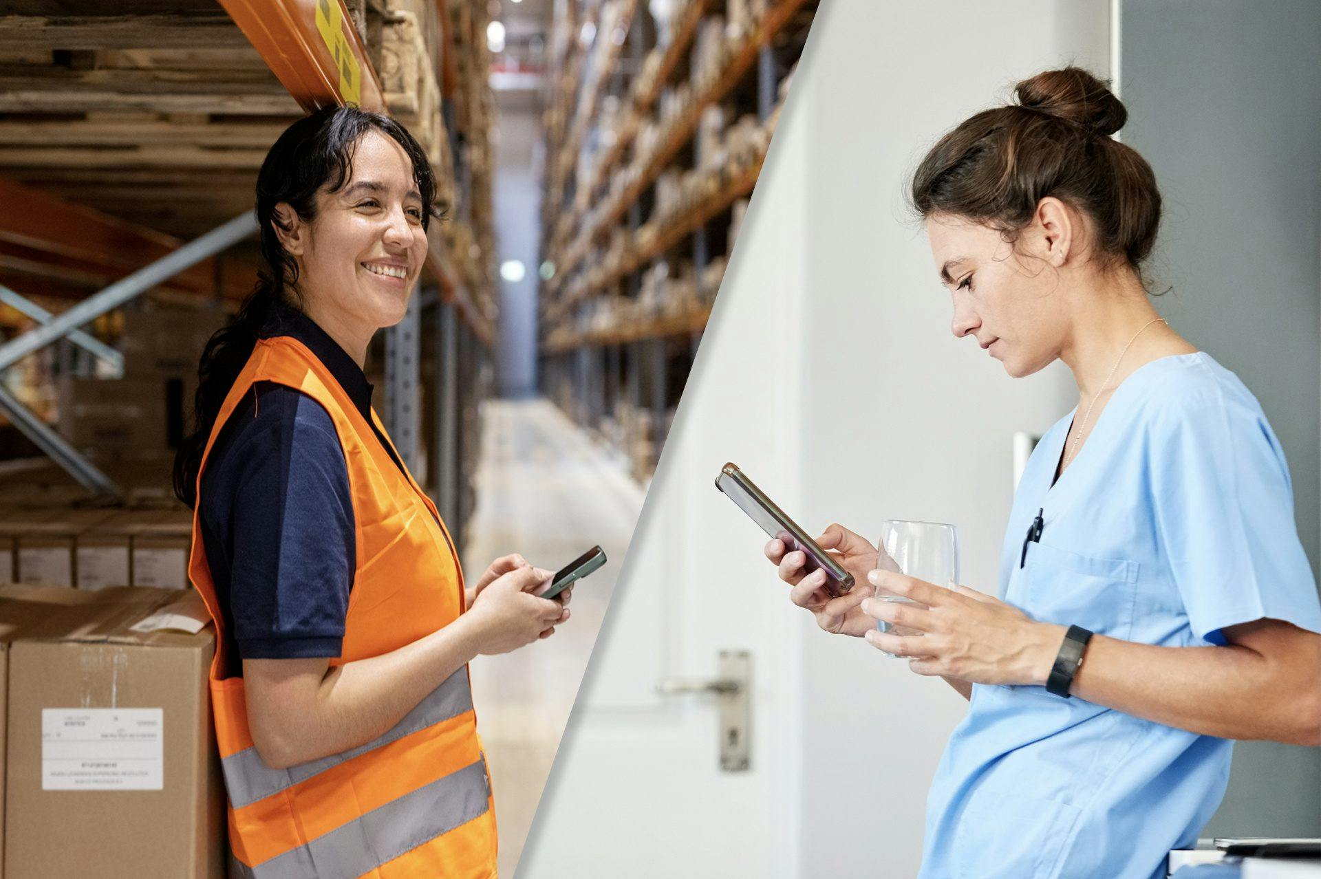 Workforce Scheduling Logistics versus Healthcare