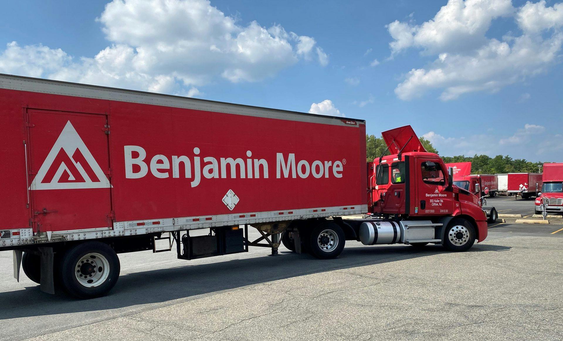 Benjamin Moore Truck