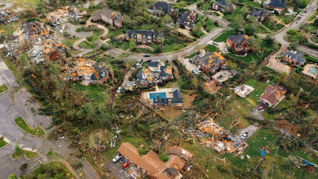 Communities impacted by extreme weather events