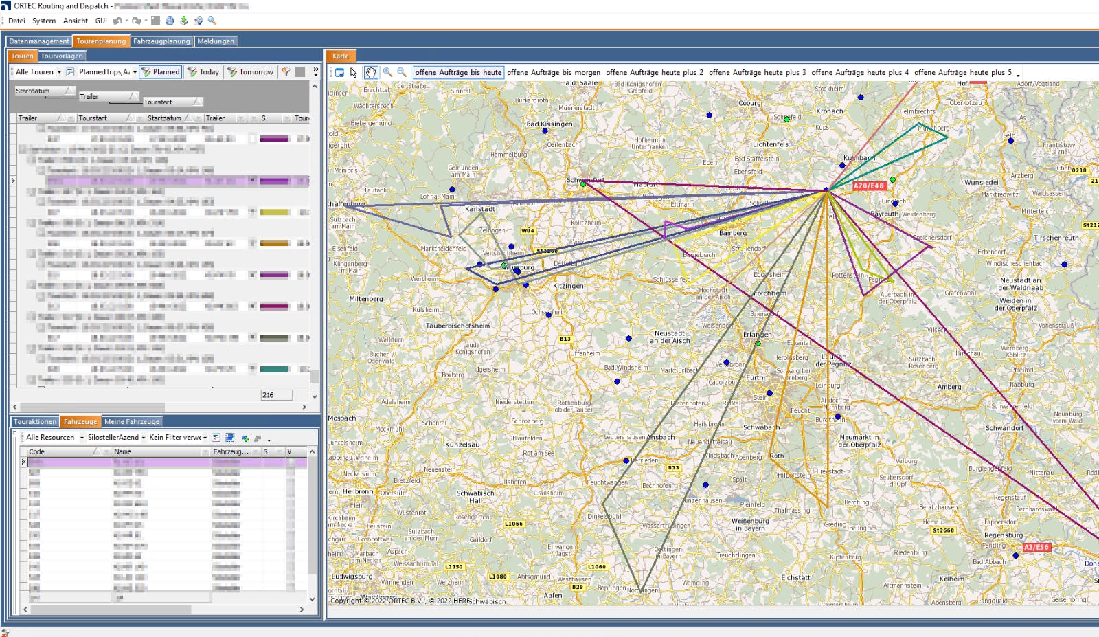 ORTEC Tourenplanungssoftware optimiert Planungszeit und Kosten maxit Gruppe 1