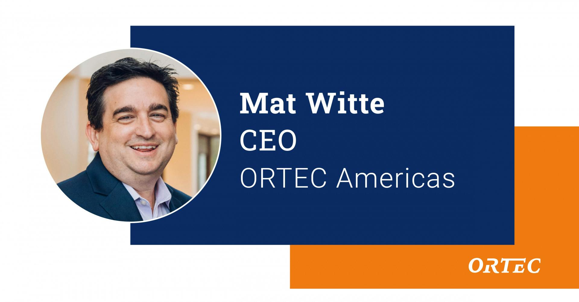 Mathew Witte Appointed as New CEO, ORTEC Supply Chain Planning Americas 