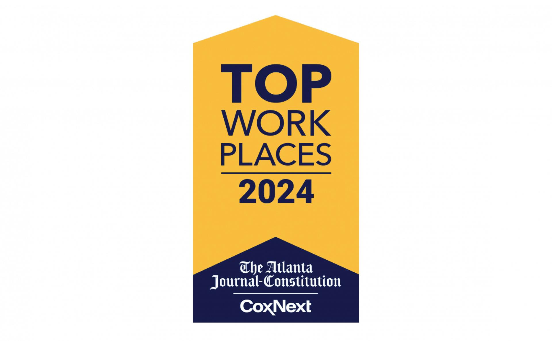 ORTEC | Atlanta Top Workplaces 2024 Award