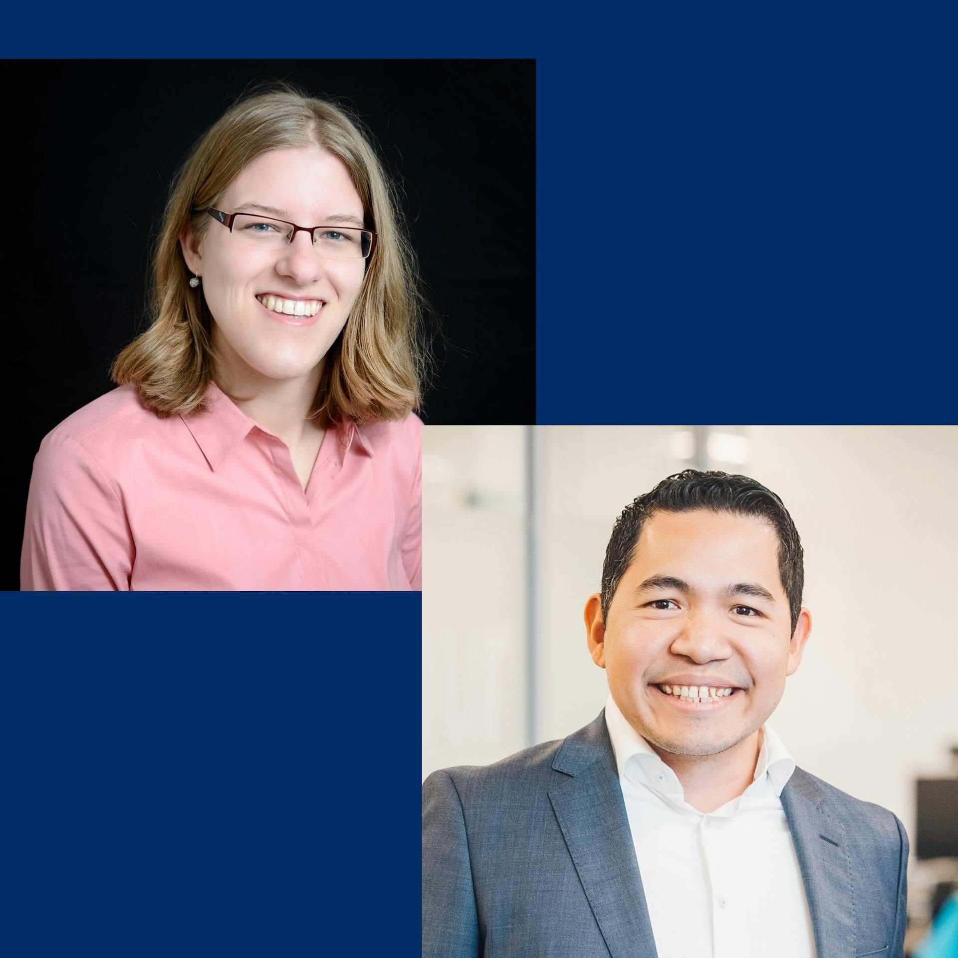 Meike de With and Chuck Ng