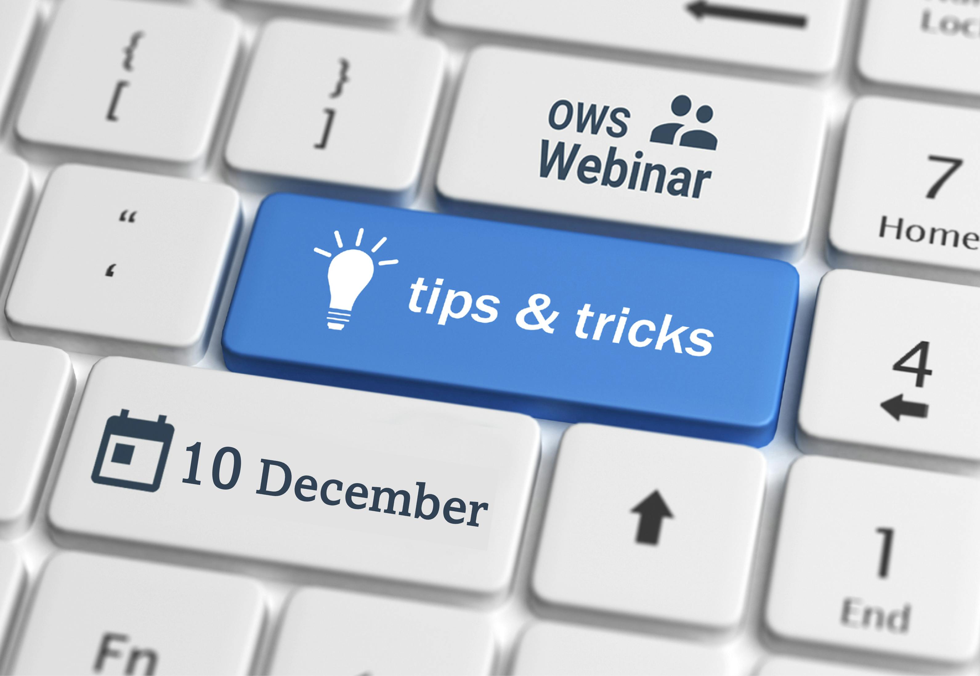 HC Webinar Tips & Tricks Deel 4