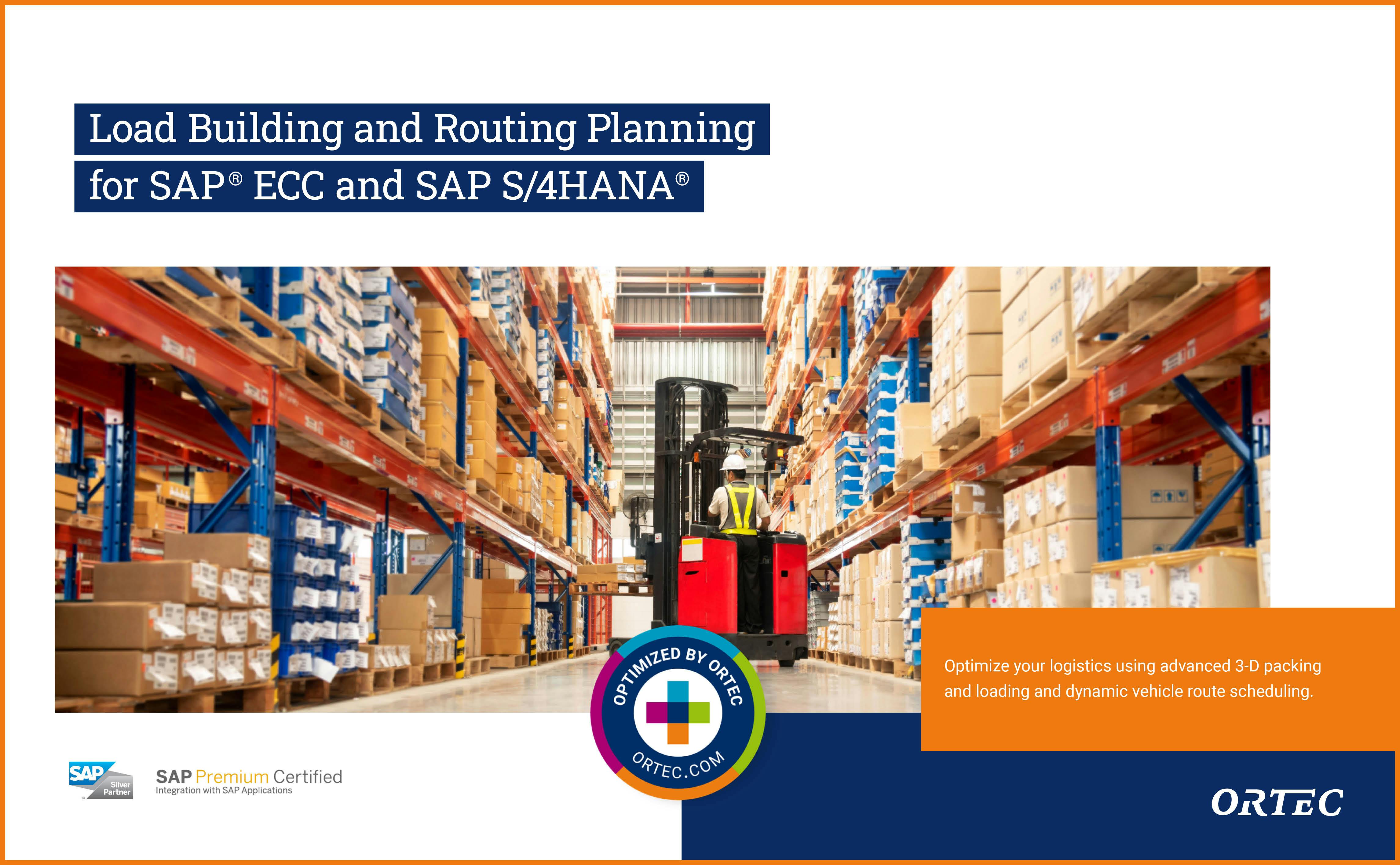 ORTEC Load Building and Route Scheduling for SAP