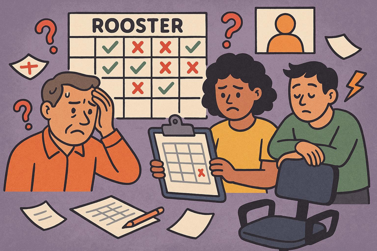 Roosterproblemen