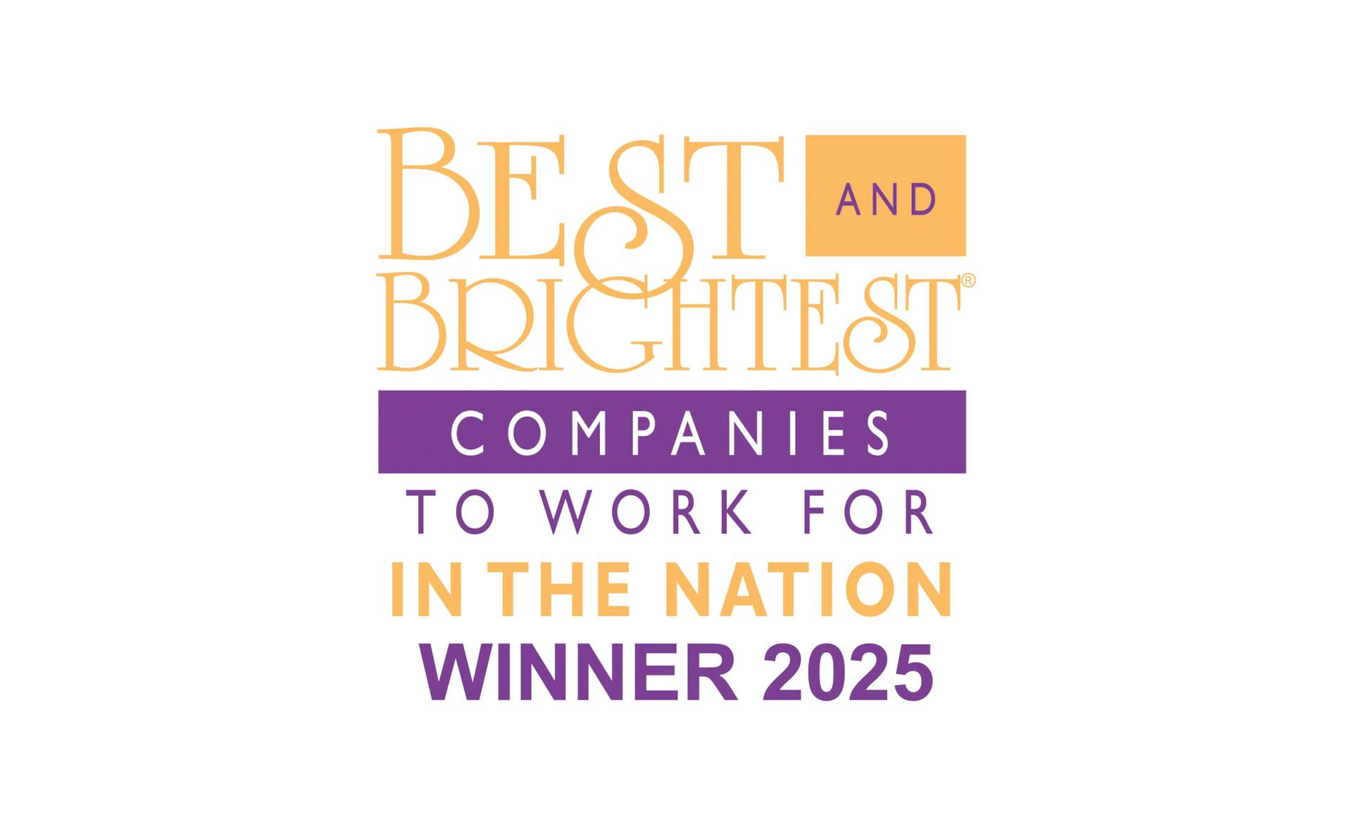 National Best and Brightest Companies to Work For Award 2025 | ORTEC Americas