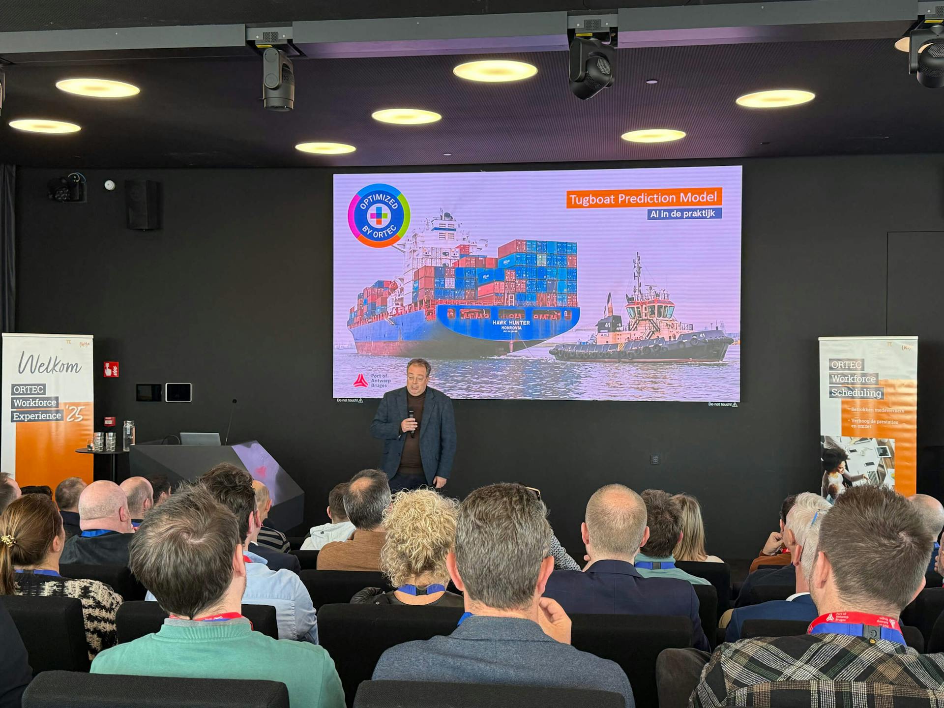 De zes belangrijkste inzichten van de Workforce Experience ‘25, een evenement georganiseerd door ORTEC in het Havenhuis van Antwerpen