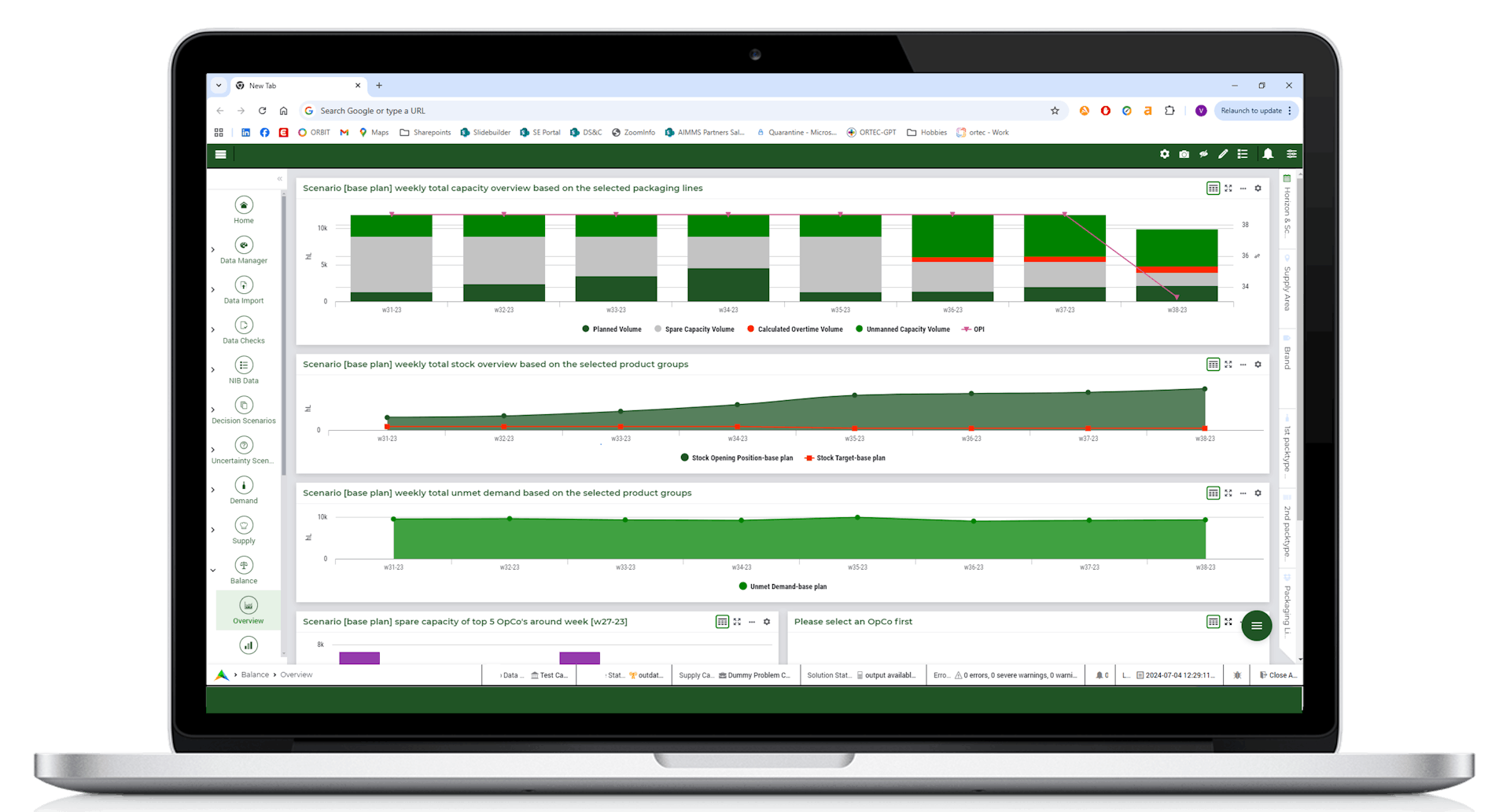 ORTEC S&OP Orchestration
