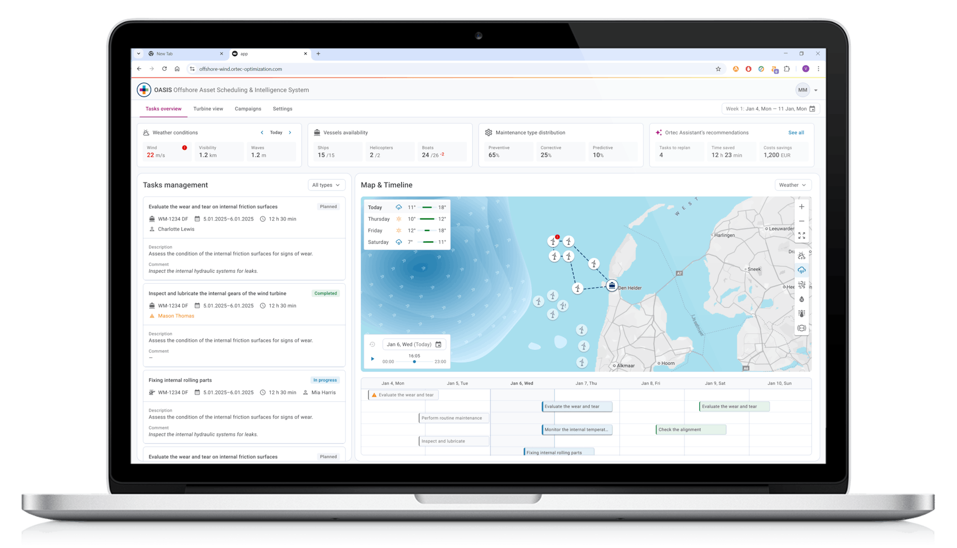Offshore Planning Tool