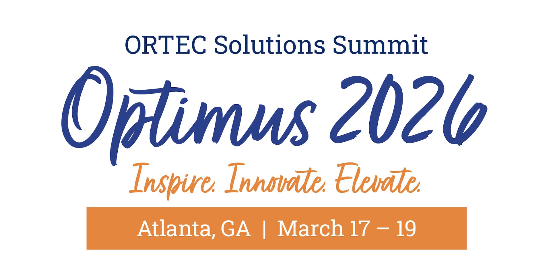 OPTIMUS 2026 | Atlanta, March 17-19