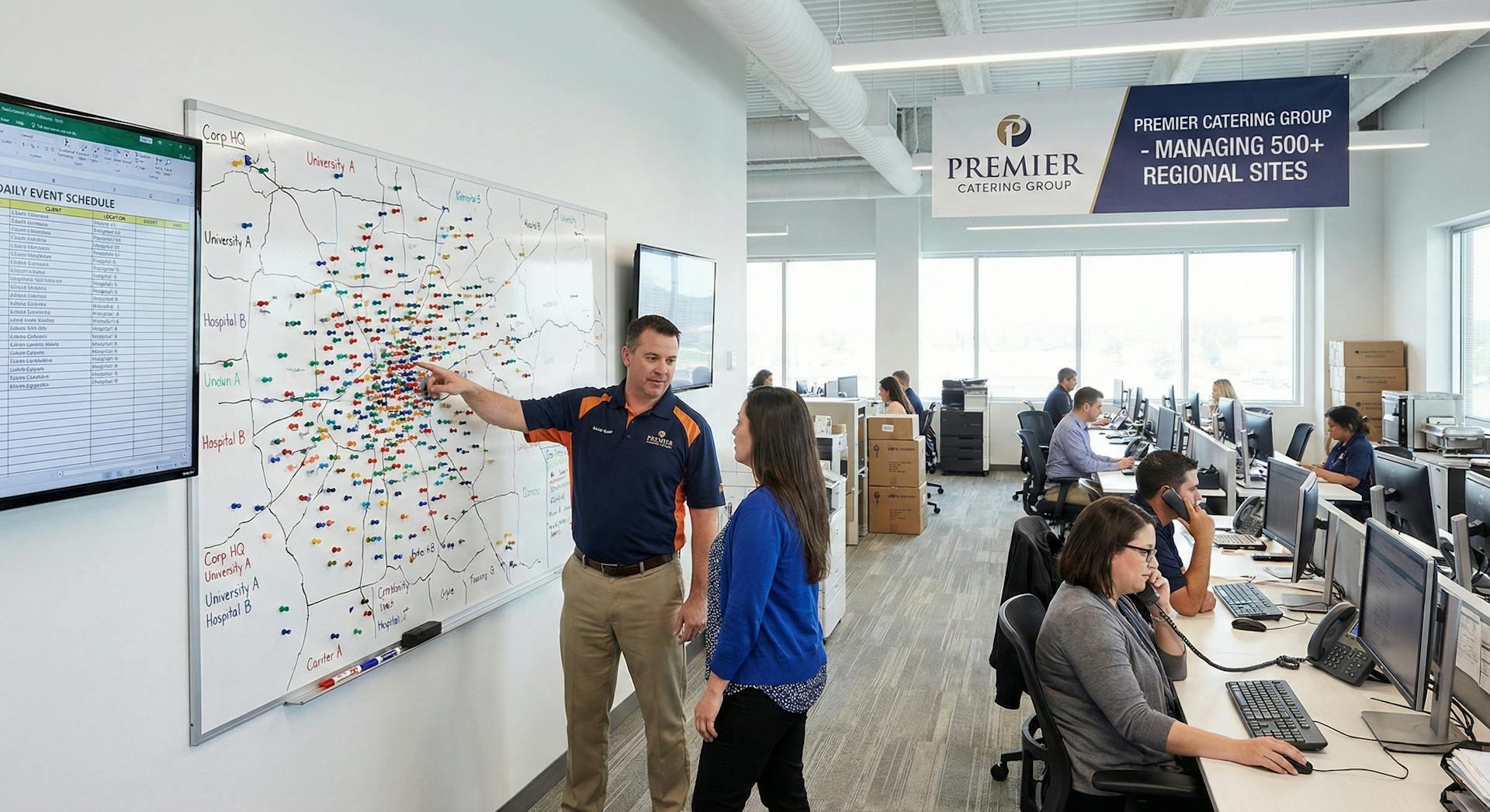 Complexity when managing multiple locations