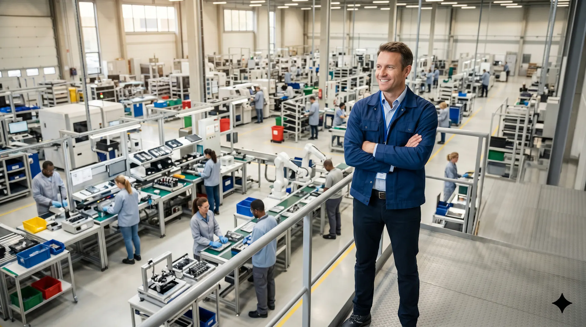 a modern manufacturing facility