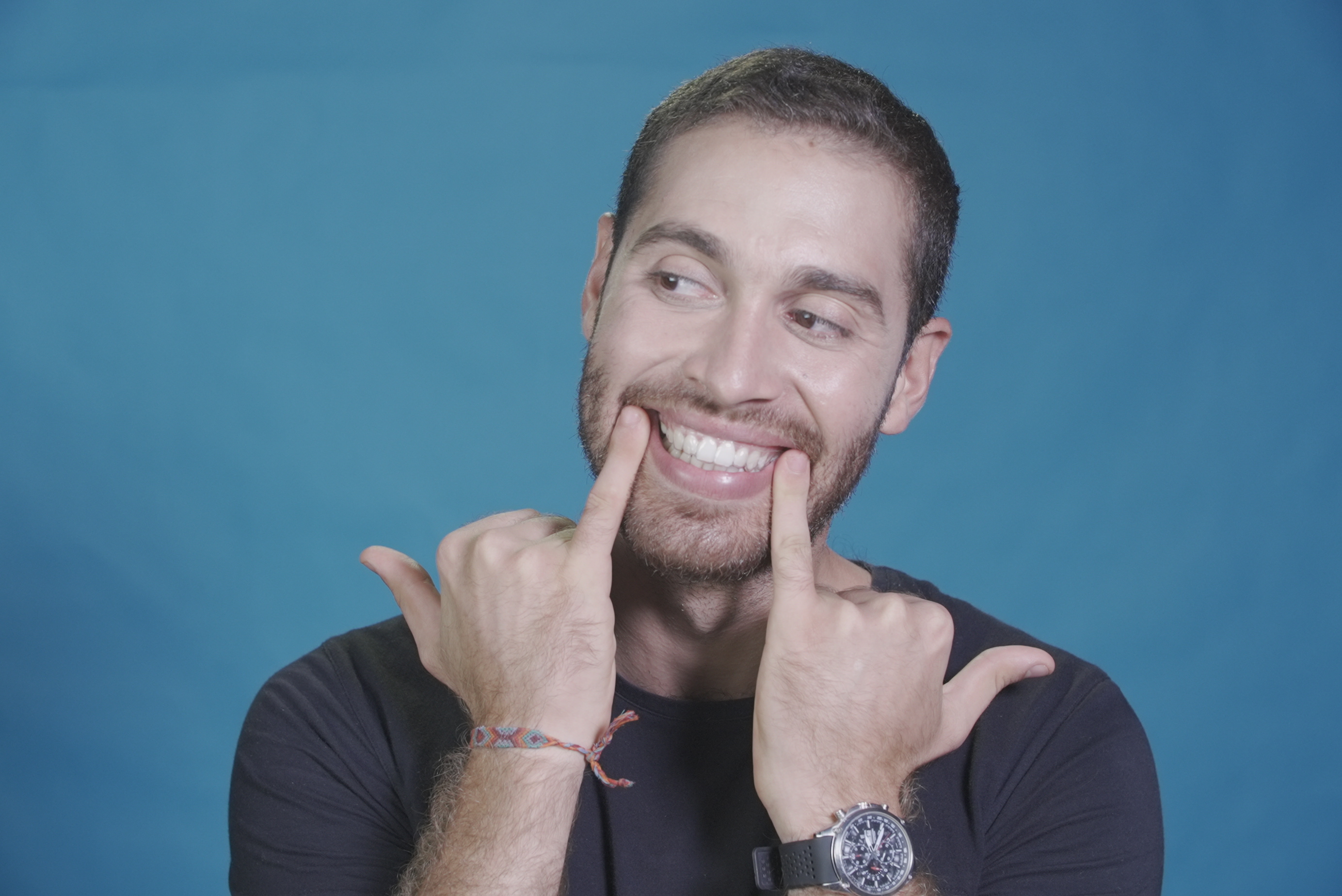 Aligneur dentaire Orthlane sur les dents 