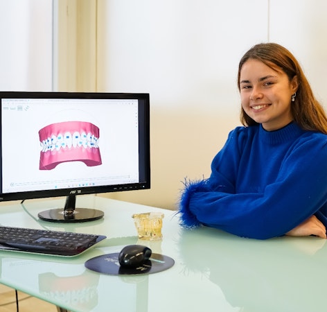 Plan de traitement 3D Sarah Orthlane