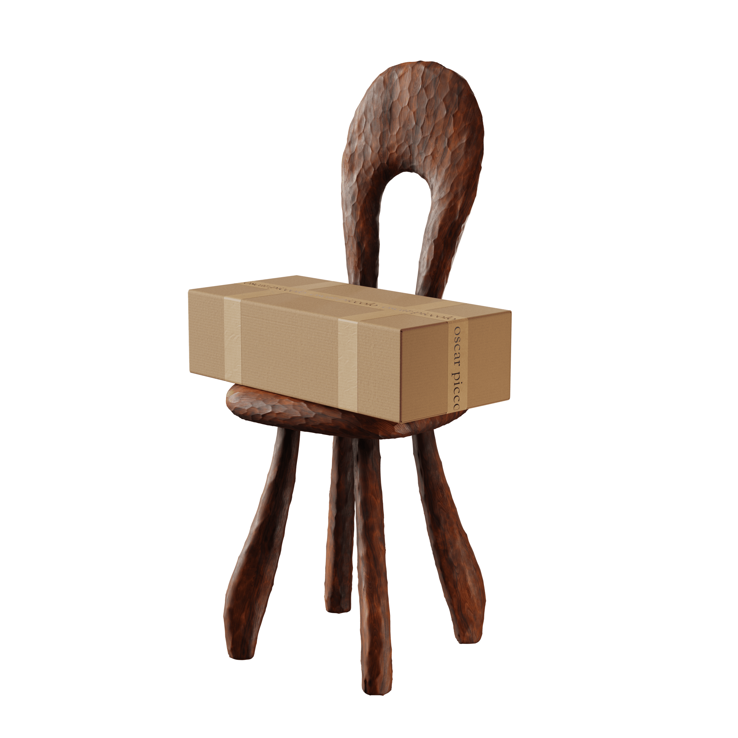 Chair with box