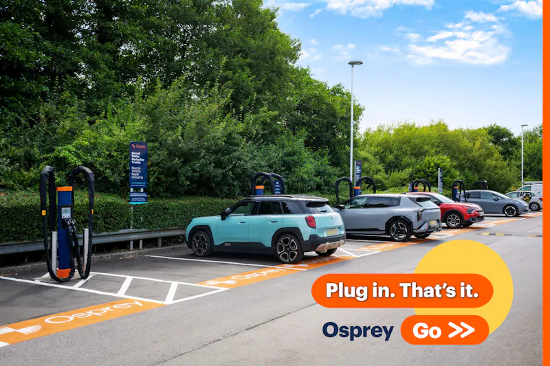 Osprey Go brings ultimate in EV charging convenience
