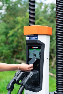 What is an RFID card for EV charging?