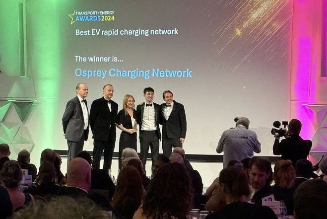 Osprey wins at the Transport + Energy Awards