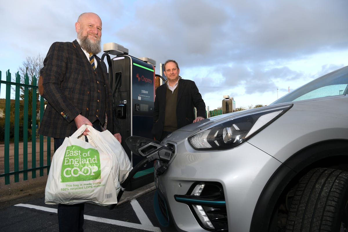 Steven Fendley, East of England Co-op with Andrew Nosworthy, Osprey