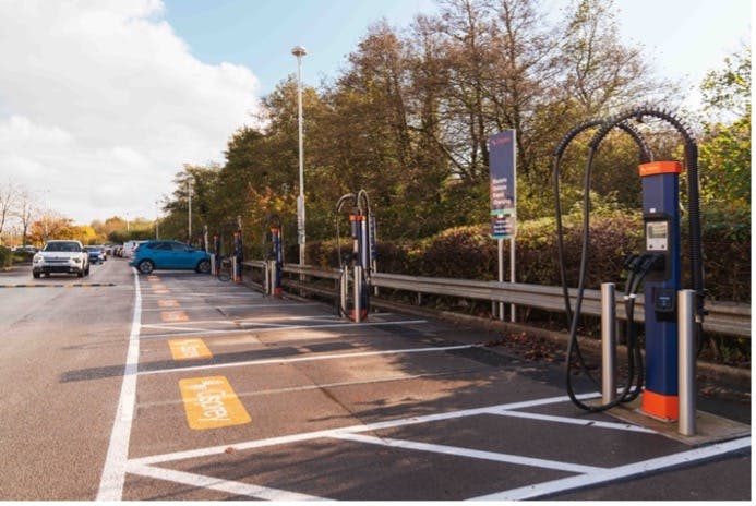 Glamorgan Vale Retail Park Osprey Charging Station