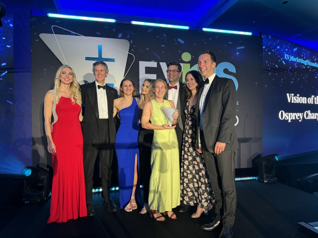 Osprey staff at the 2024 EVIE awards