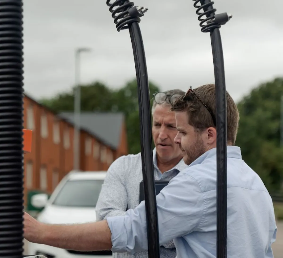 Osprey Operations Director, Lewis Gardiner, at Paisley Pear Hub